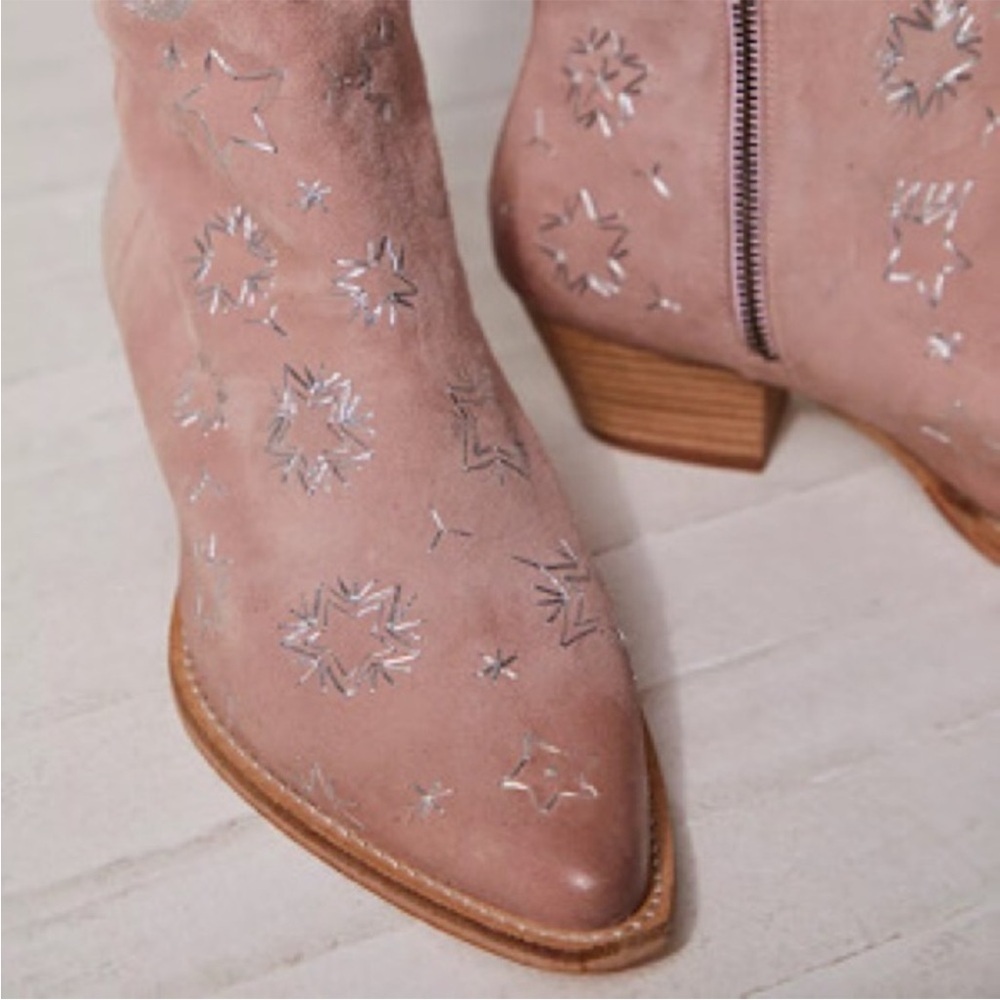 Free People Bowers Embroidered Boots - image 2